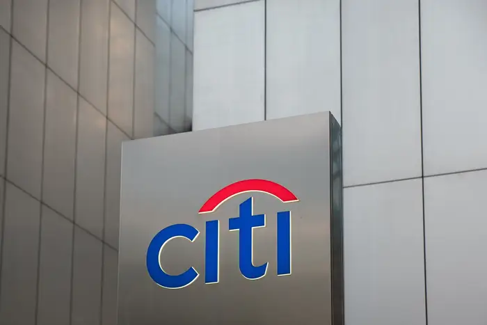 The Citigroup logo.